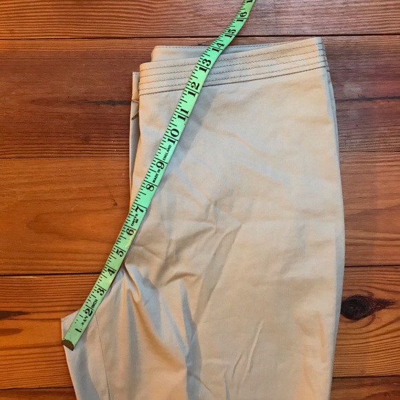Laura Ashley Khaki Tapered Dress Pants, NWT, 10 - Picture 11 of 11